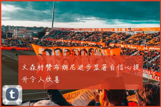 文森特赞布朗尼进步显著自信心提升令人欣喜